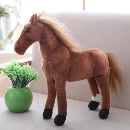 Caballos Reales De Peluche 50 Cm-2