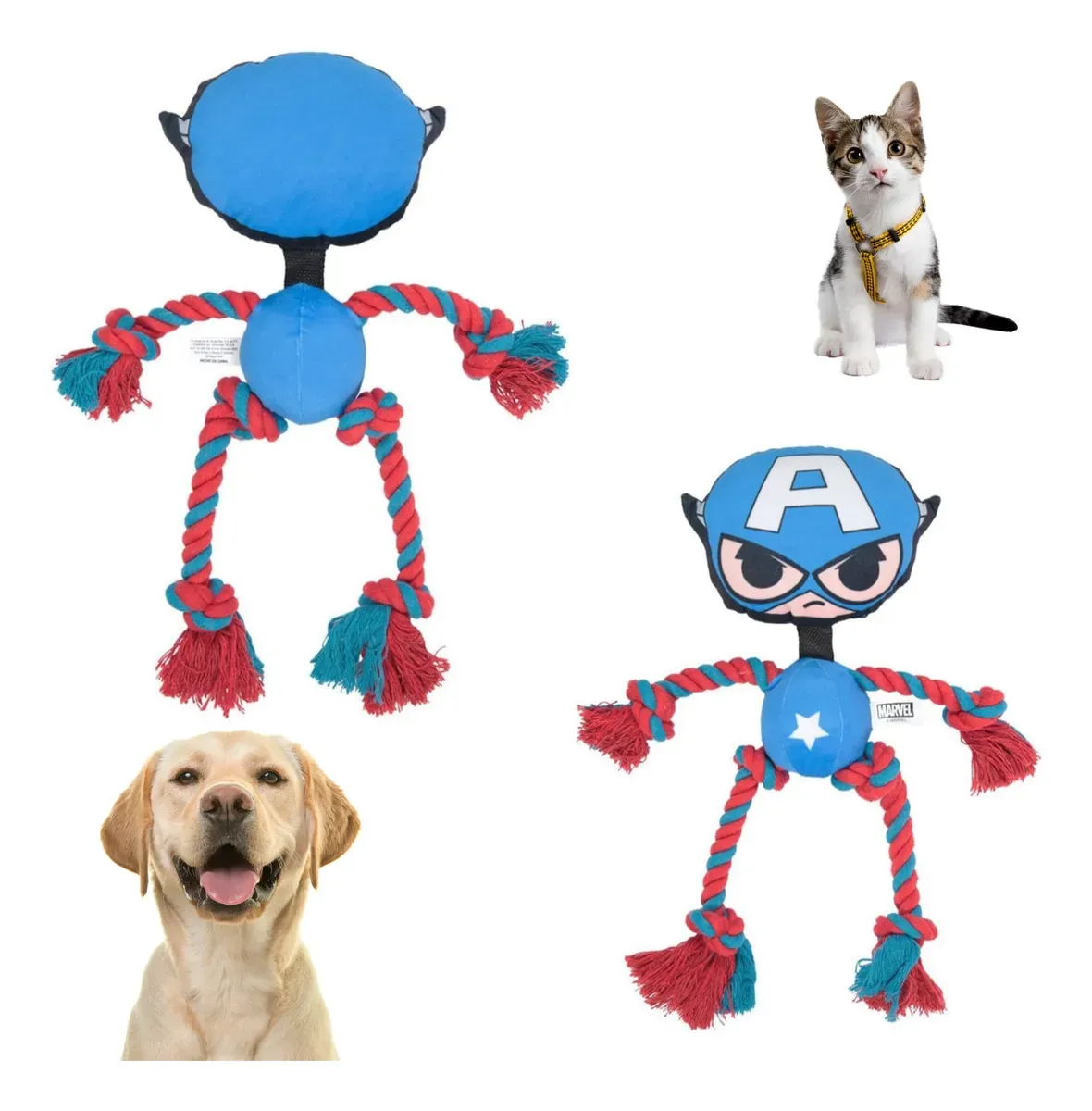 Juguete De Cuerda Avengers Para Mascotas Perros-2