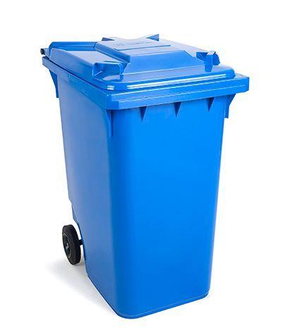 Basurero de 360 Lts Azul-0
