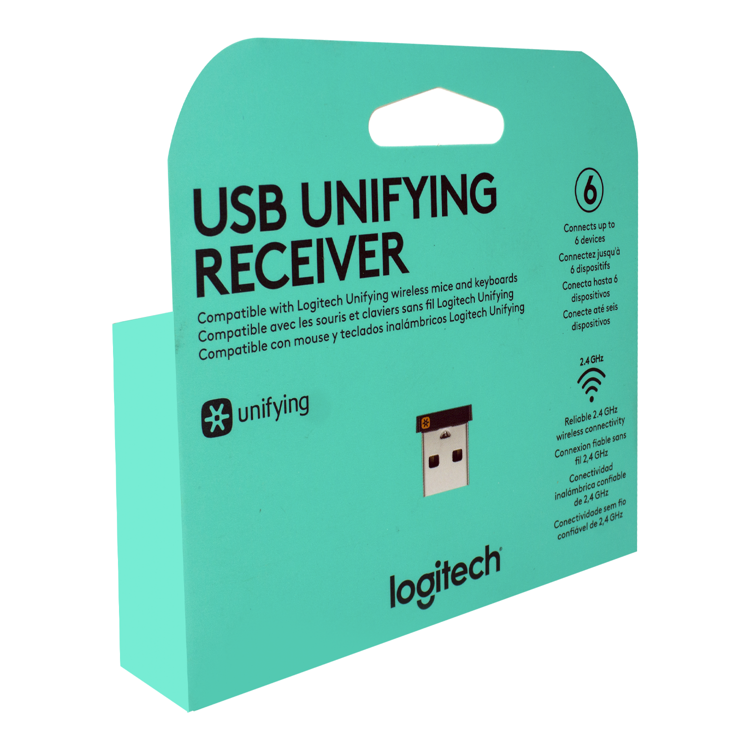 Receptor Usb Para Mouse/teclado, Inalámbrico, Logitech -1