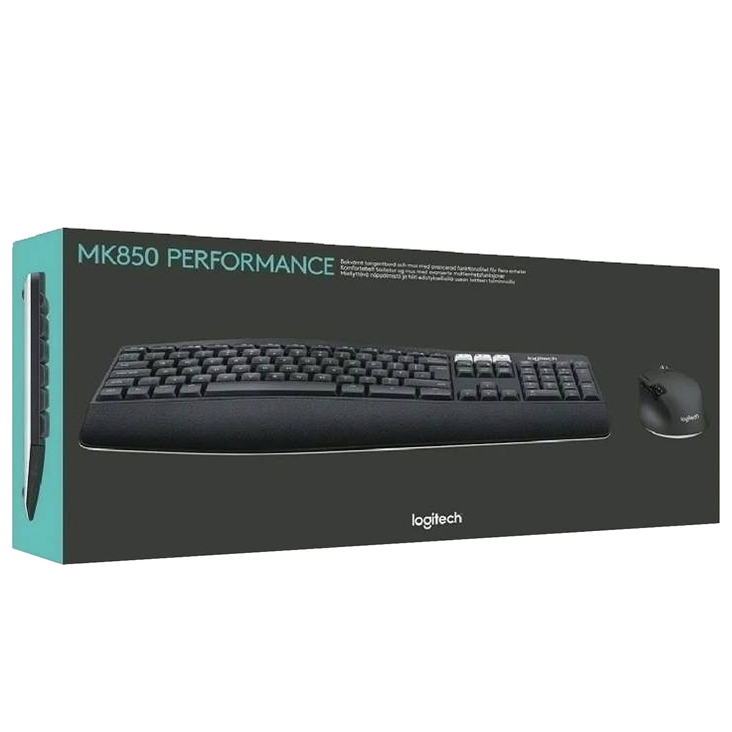 Kit De Teclado Y Mouse Inalámbrico Logitech Mk850 Inglés Us-1