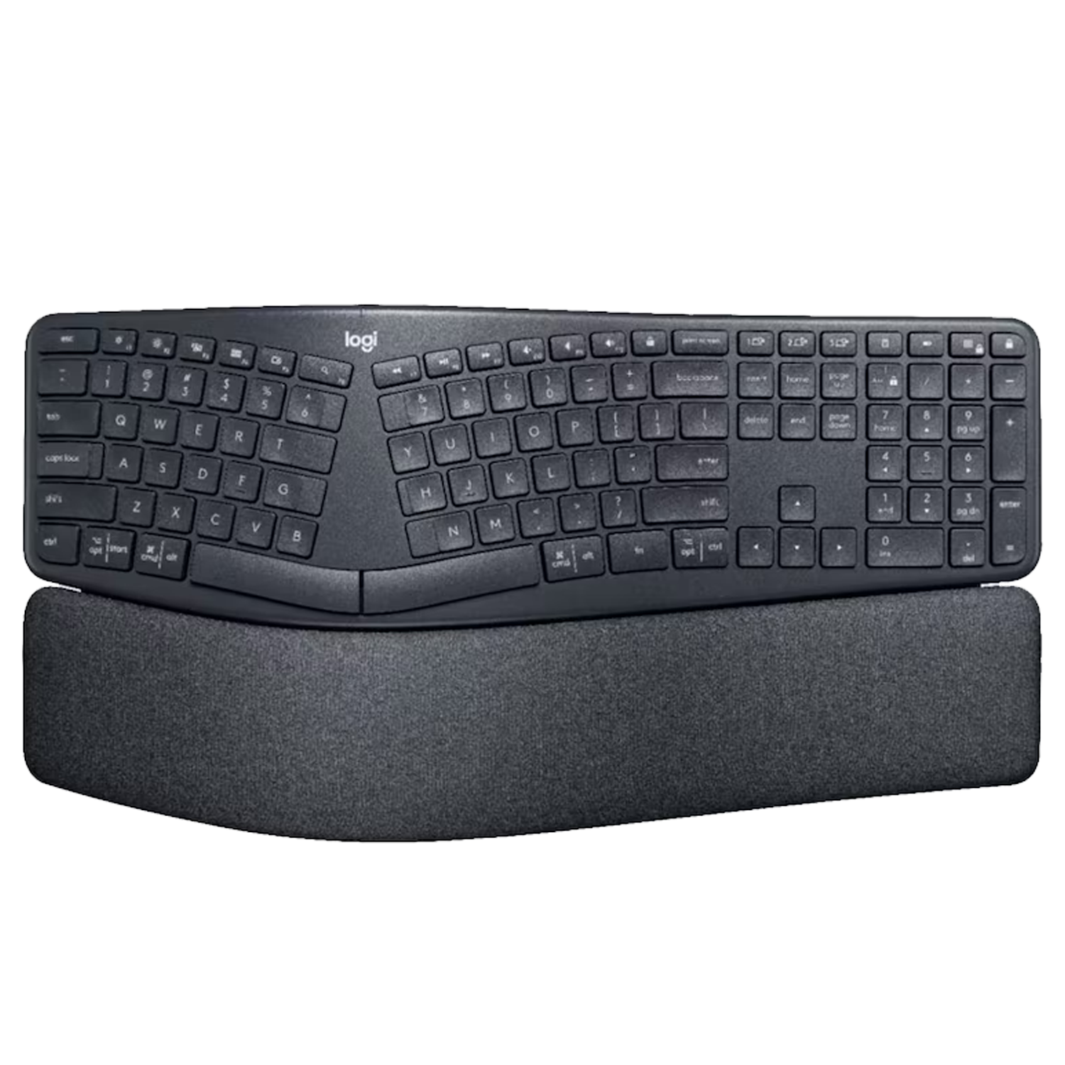 Teclado Bluetooth Logitech Ergo Series Ergo K860 Qwerty Inglés Us Color Negro-0