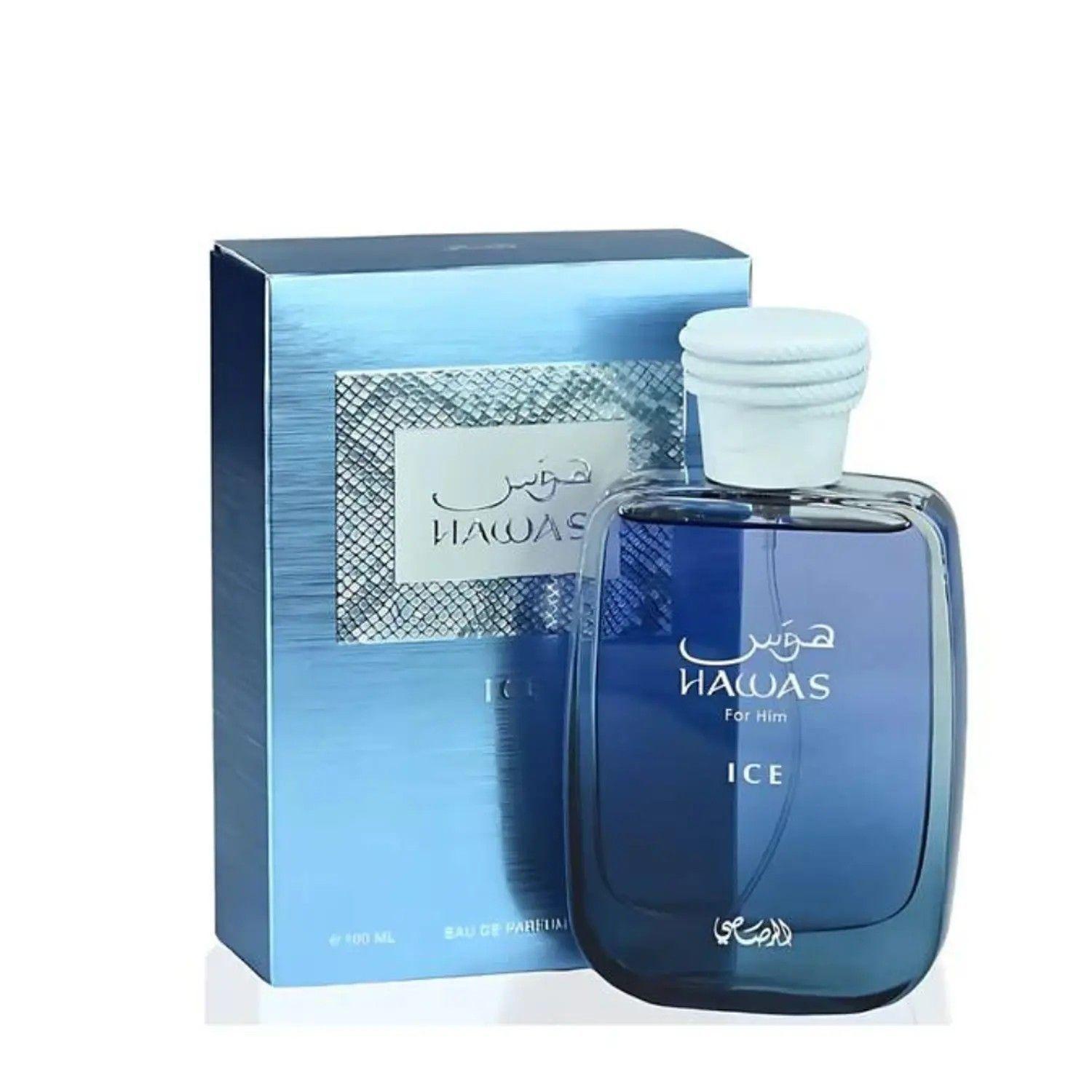 Perfume Hawas Ice Rasasi Edp 100ML Hombre-0