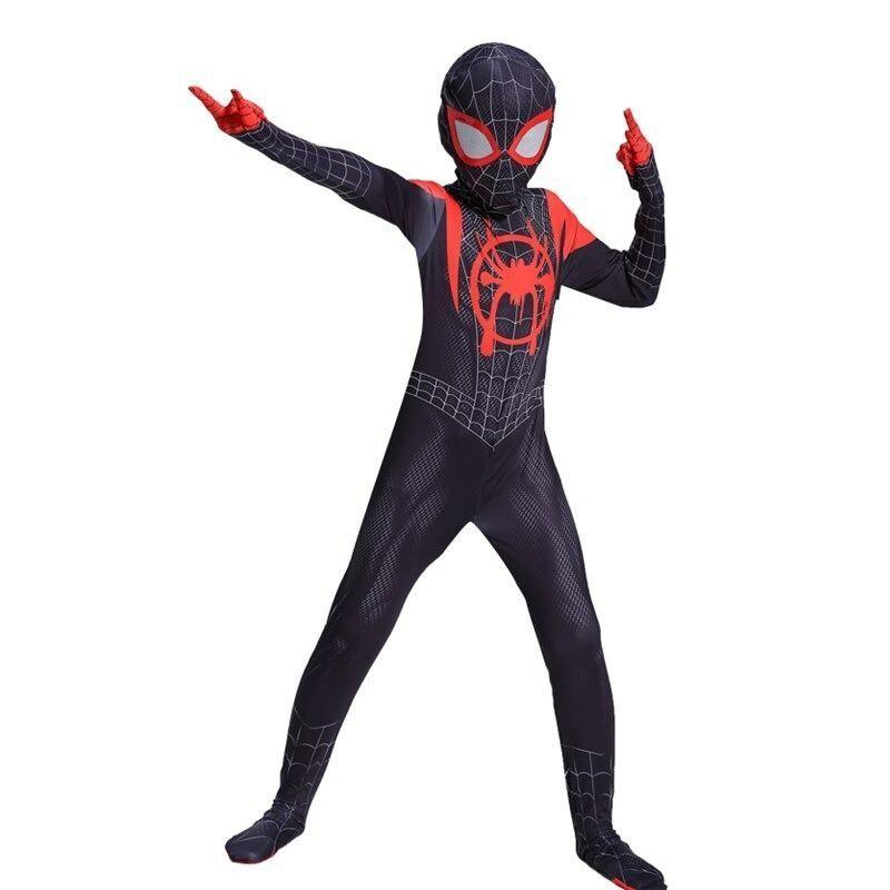 Disfraz Spiderman Version Miles Morales De Niño-0