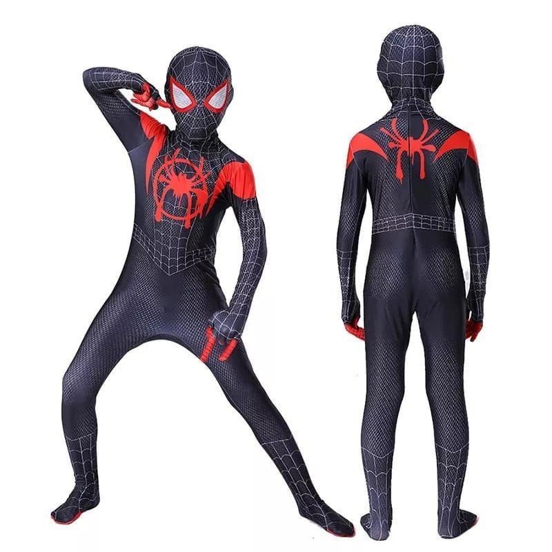 Disfraz Spiderman Version Miles Morales De Niño-1