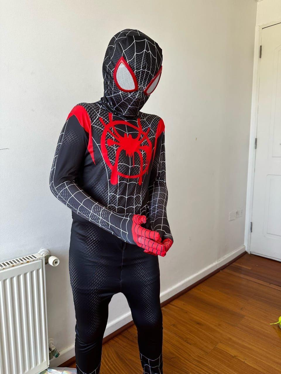 Disfraz Spiderman Version Miles Morales De Niño-4
