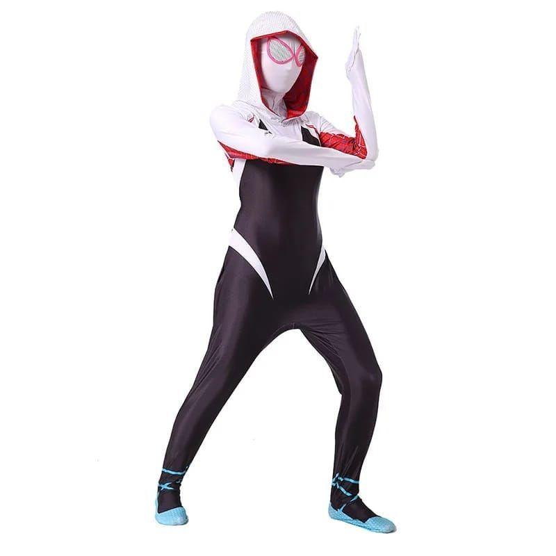 Disfraz Spider Gwen Stacy  Mujer con  Máscara -0