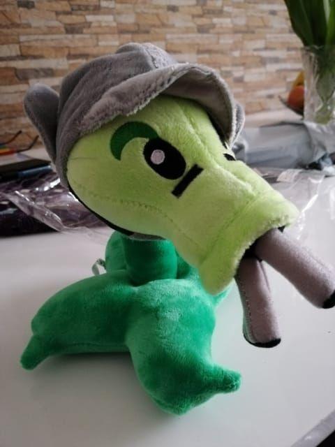 Peluche Guisantrilladora De Plantas Vs Zombies -3