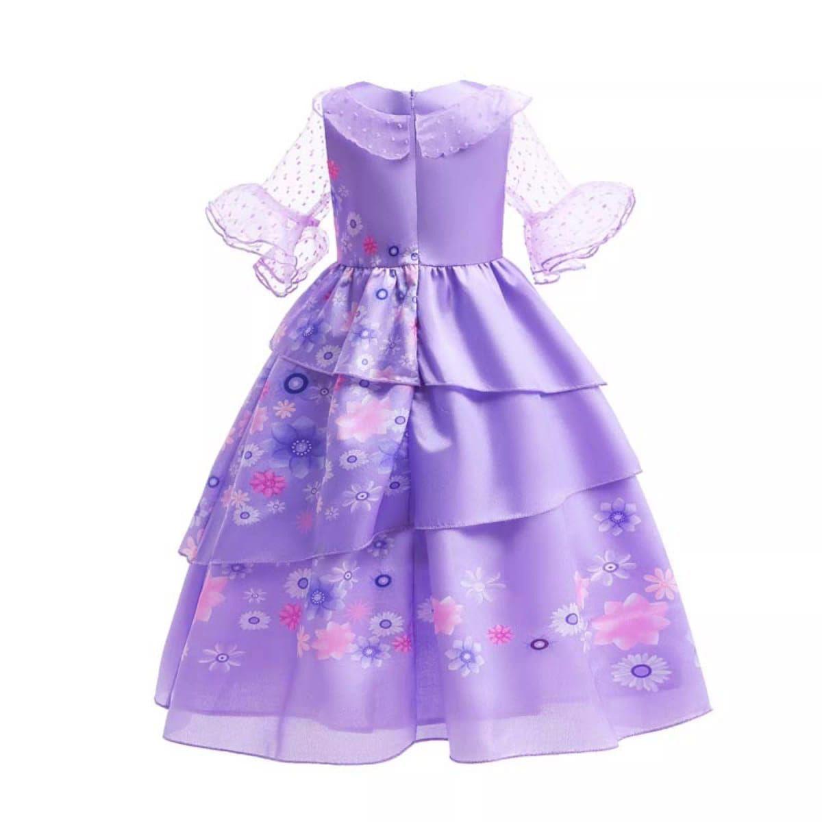 Disfraz Vestido Isabela Madrigal Encanto Cosplay Halloween-1