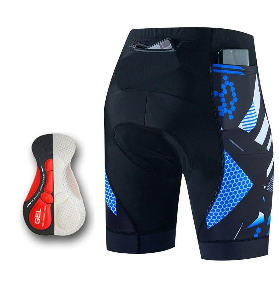 Calzas Cortas Ciclismo Acolchado Gel Y Licra-2
