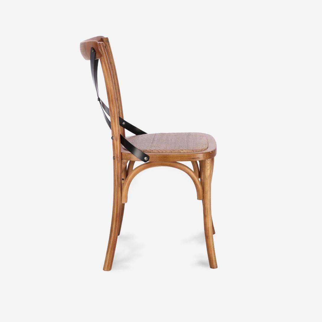  Silla De Comedor Crossback Madera Natural-4