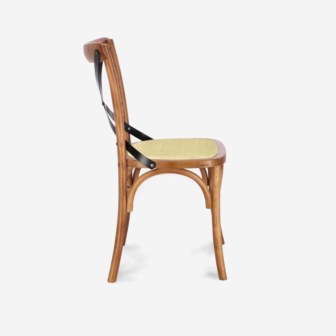 Pack 4 Sillas De Comedor Crossback Madera Natural-4