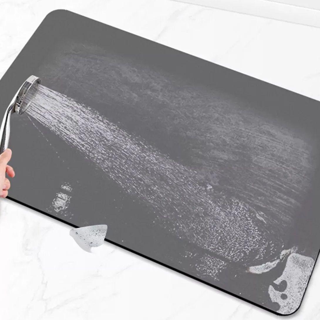 ALFOMBRA PISO BAÑO PIEDRA DIATOMITA SECADO RAPIDO GRIS ANTIMICROBIANA-2