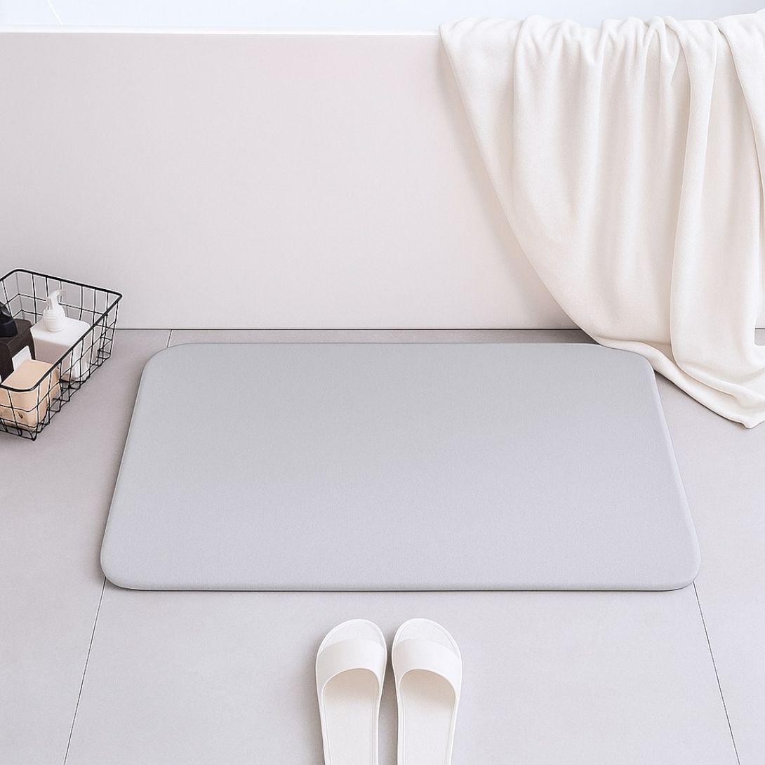 ALFOMBRA PISO BAÑO PIEDRA DIATOMITA SECADO RAPIDO GRIS ANTIMICROBIANA-5