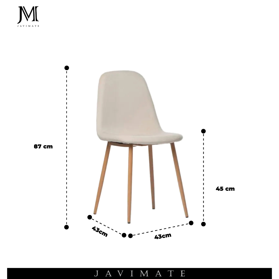 Pack 4 Sillas De Comedor Spoon-3