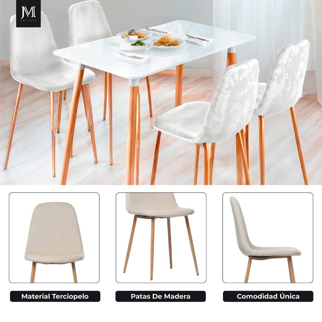 Pack 4 Sillas De Comedor Spoon-6