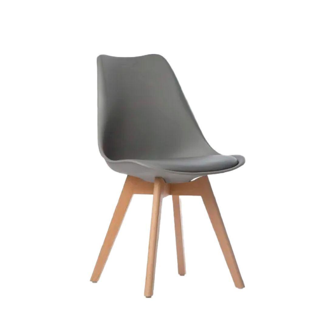Pack 4 Sillas De Comedor Tulip Acolchada-5