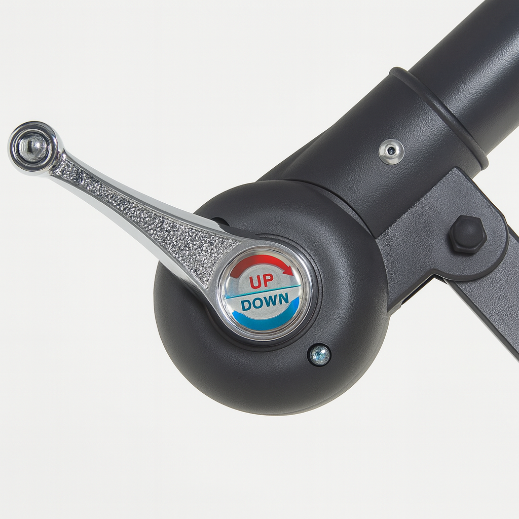 Quitasol Lateral + Base De 60 Litros Pvc Ruedas-3