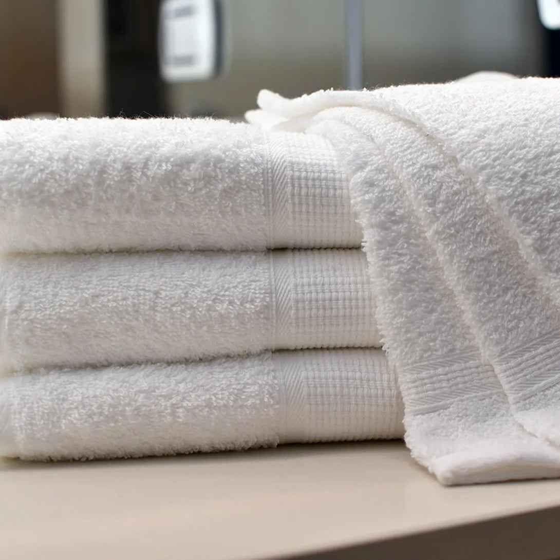 Set 4 Toallas de Baño Blancas | Home Textiles-2