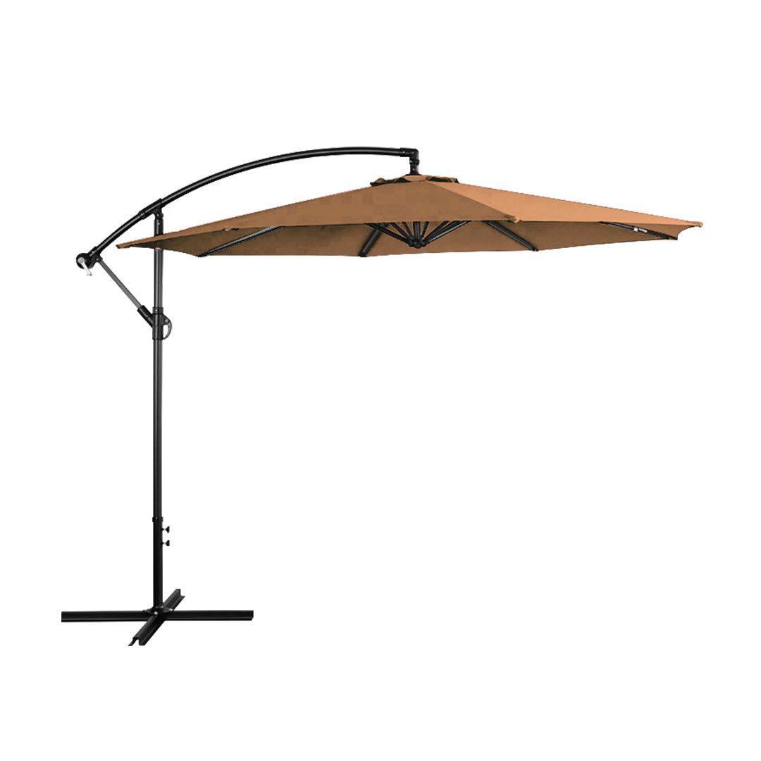 Quitasol Lateral 3mt Soporte Pedestal Extendible Uv-0