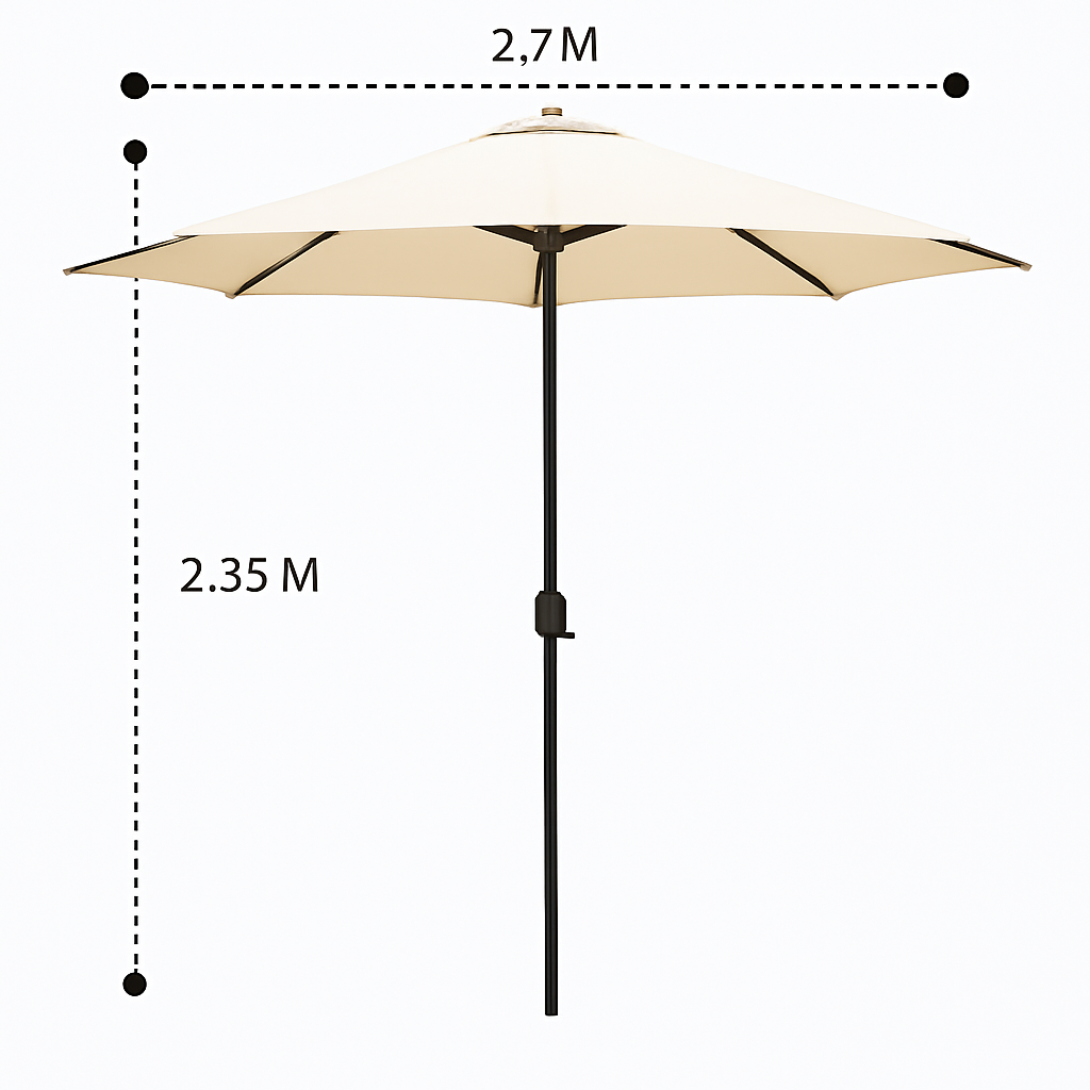 Quitasol Terraza Recto 2,7MT -2