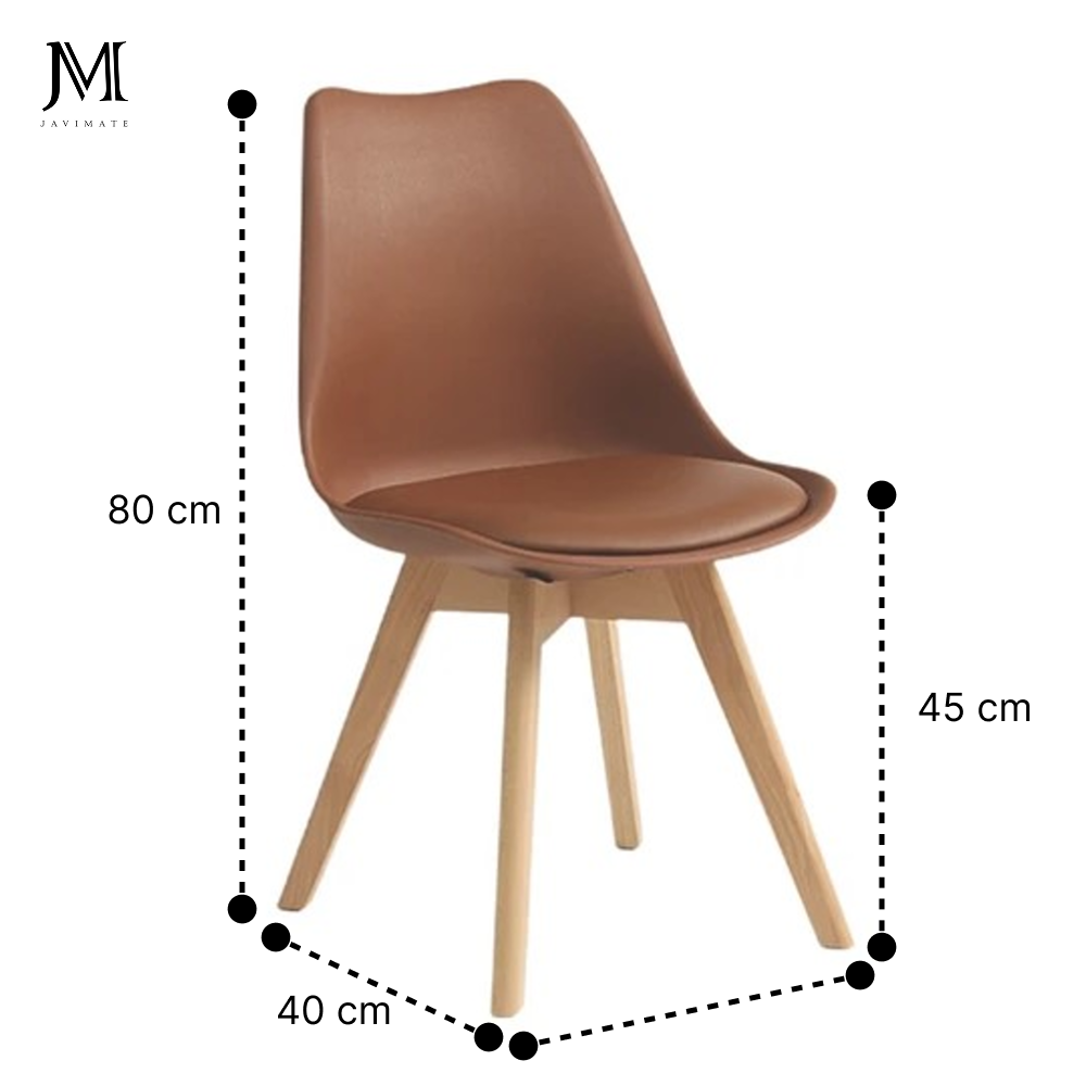 Silla Tulip Café | Diseño Moderno y Confort para tu Hogar-2
