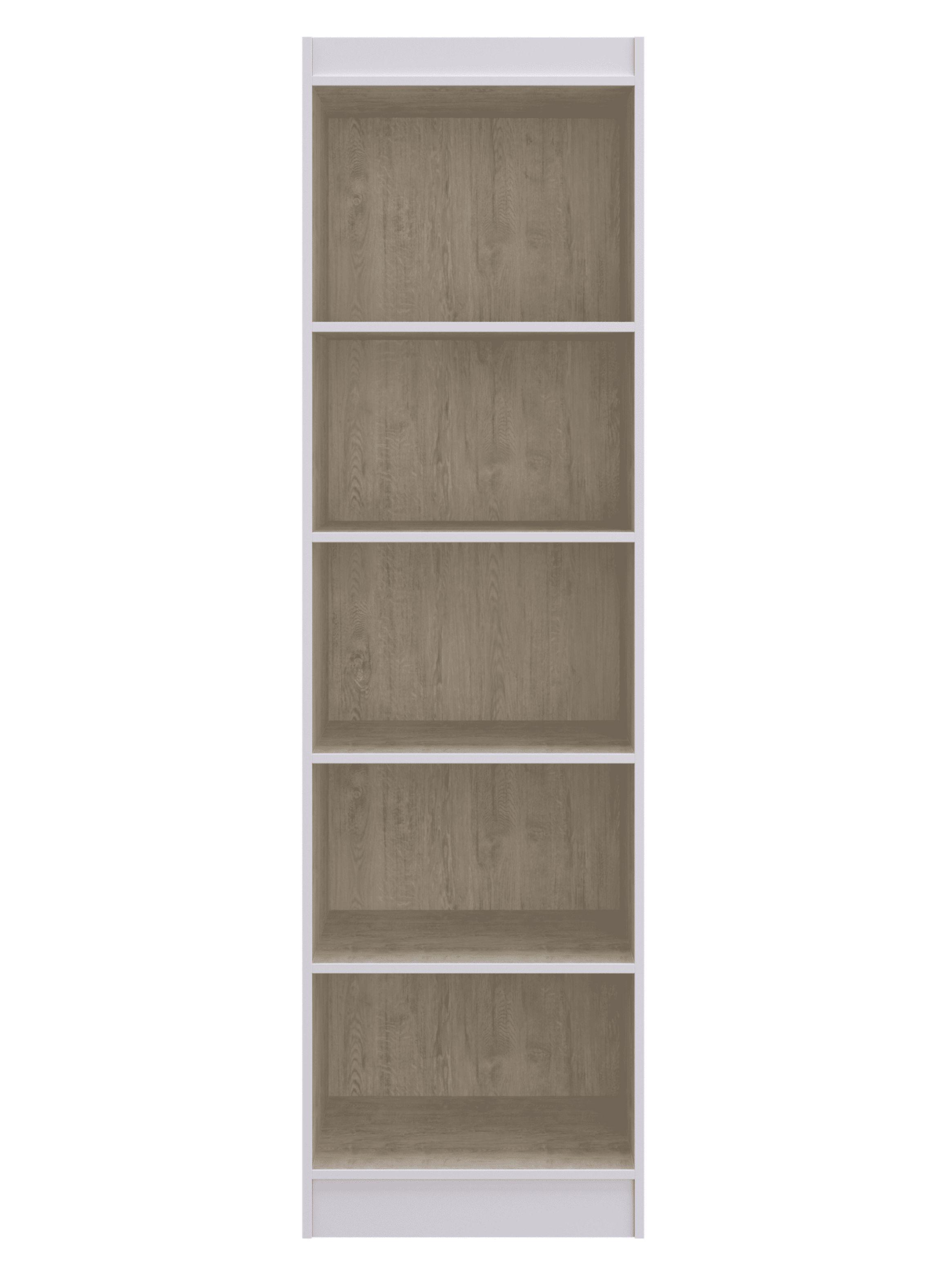 Clóset Multiuso 2 Puertas 4 Repisas Blanco 183x52x36 cm-3