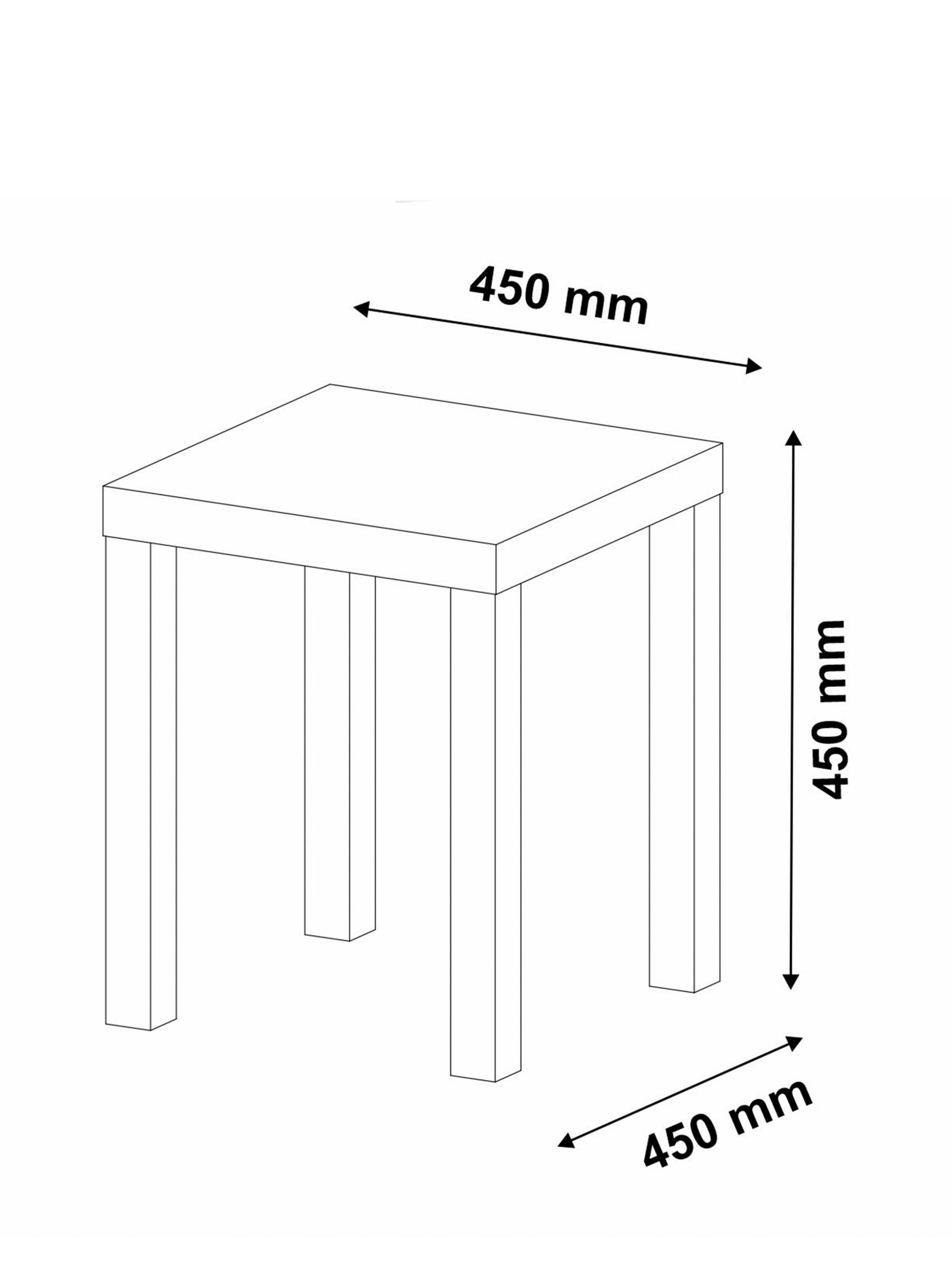 Mesa de Apoyo – 45x45x45 cm-4