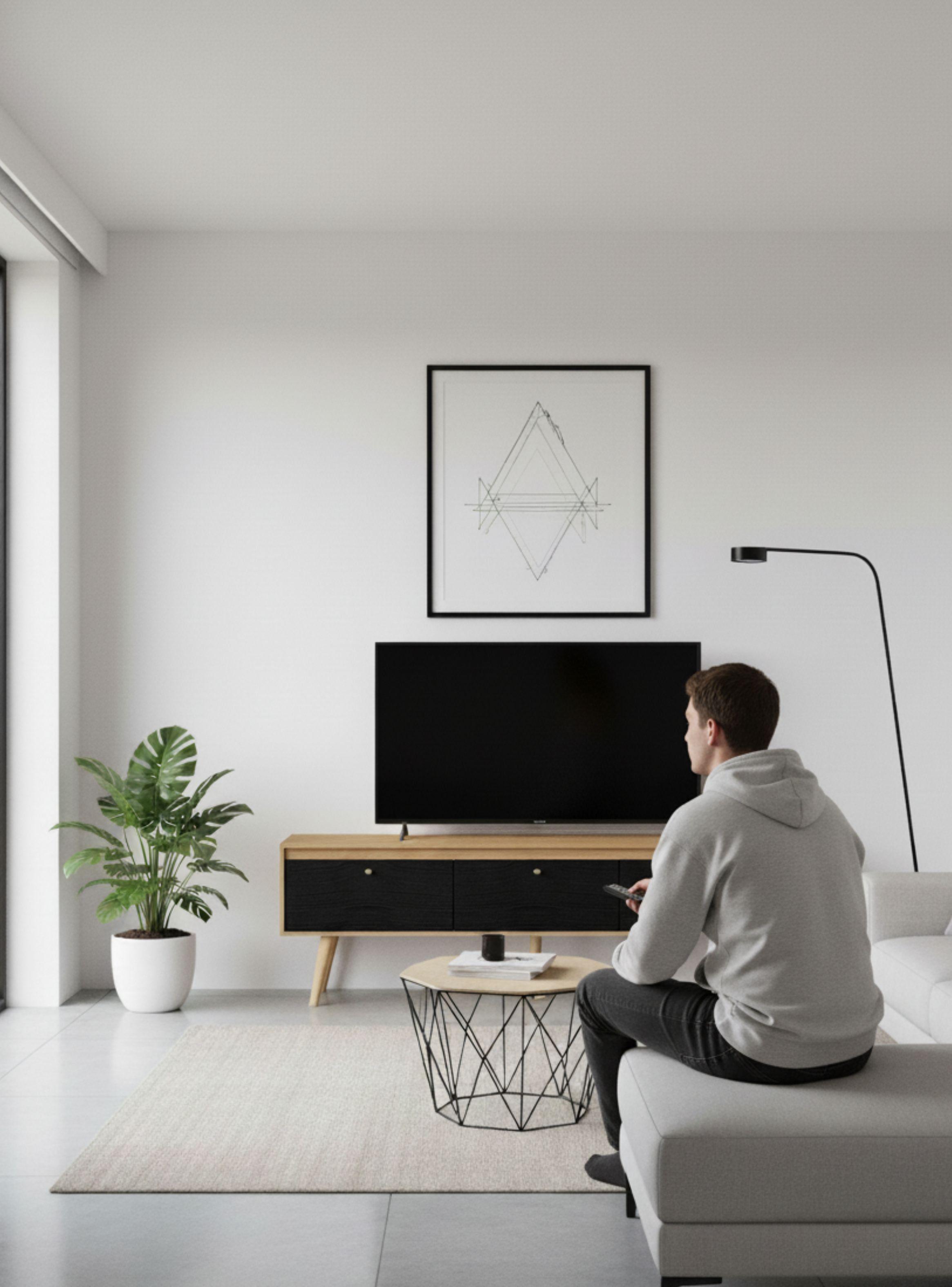 Rack Menphis Café/Negro 59x160x36,5 cm-2