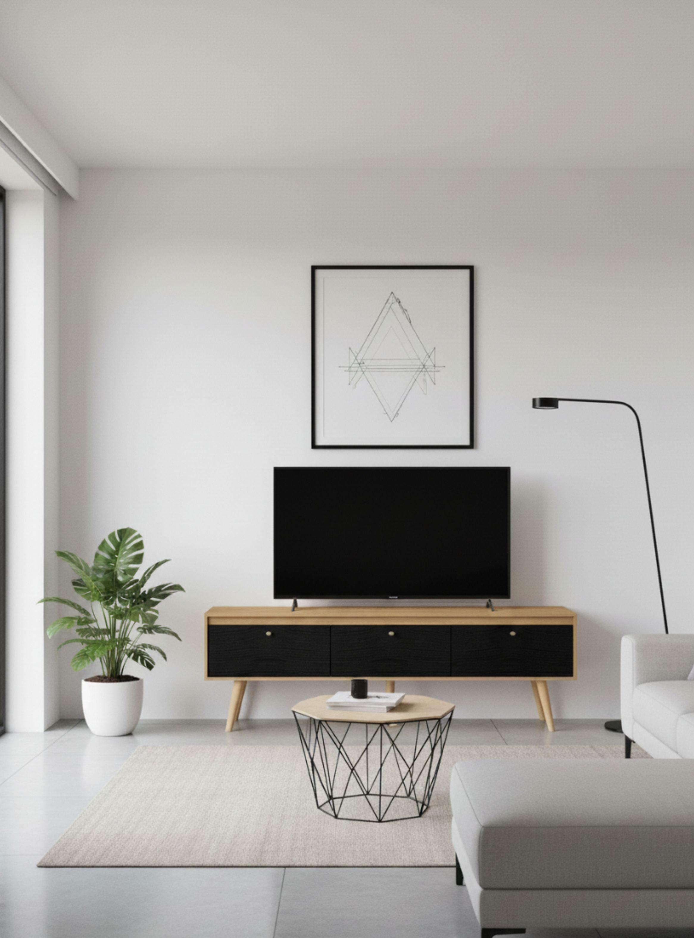 Rack Menphis Café/Negro 59x160x36,5 cm-4