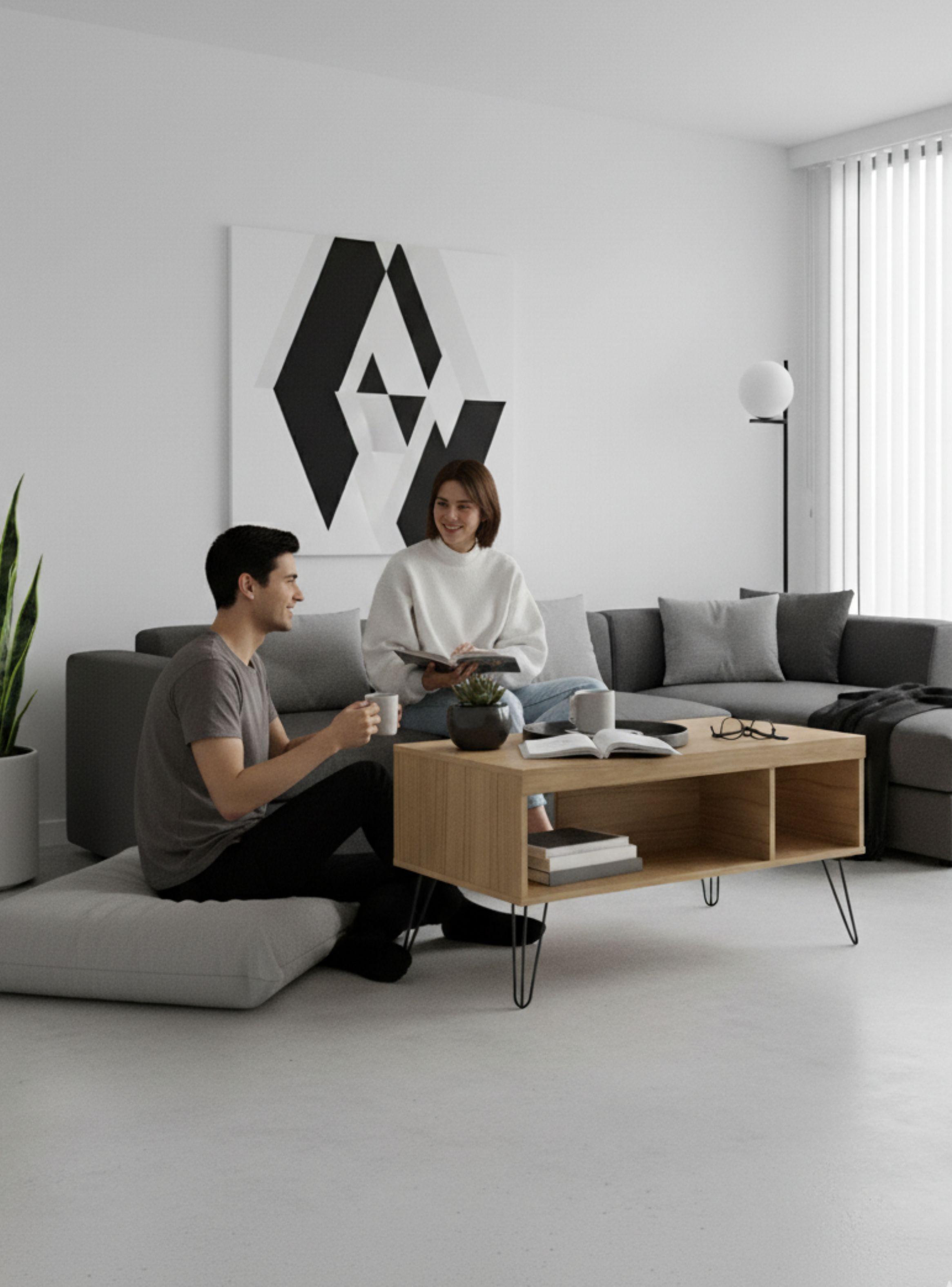 Mesa de Centro Liberty 45x91x59 cm-3