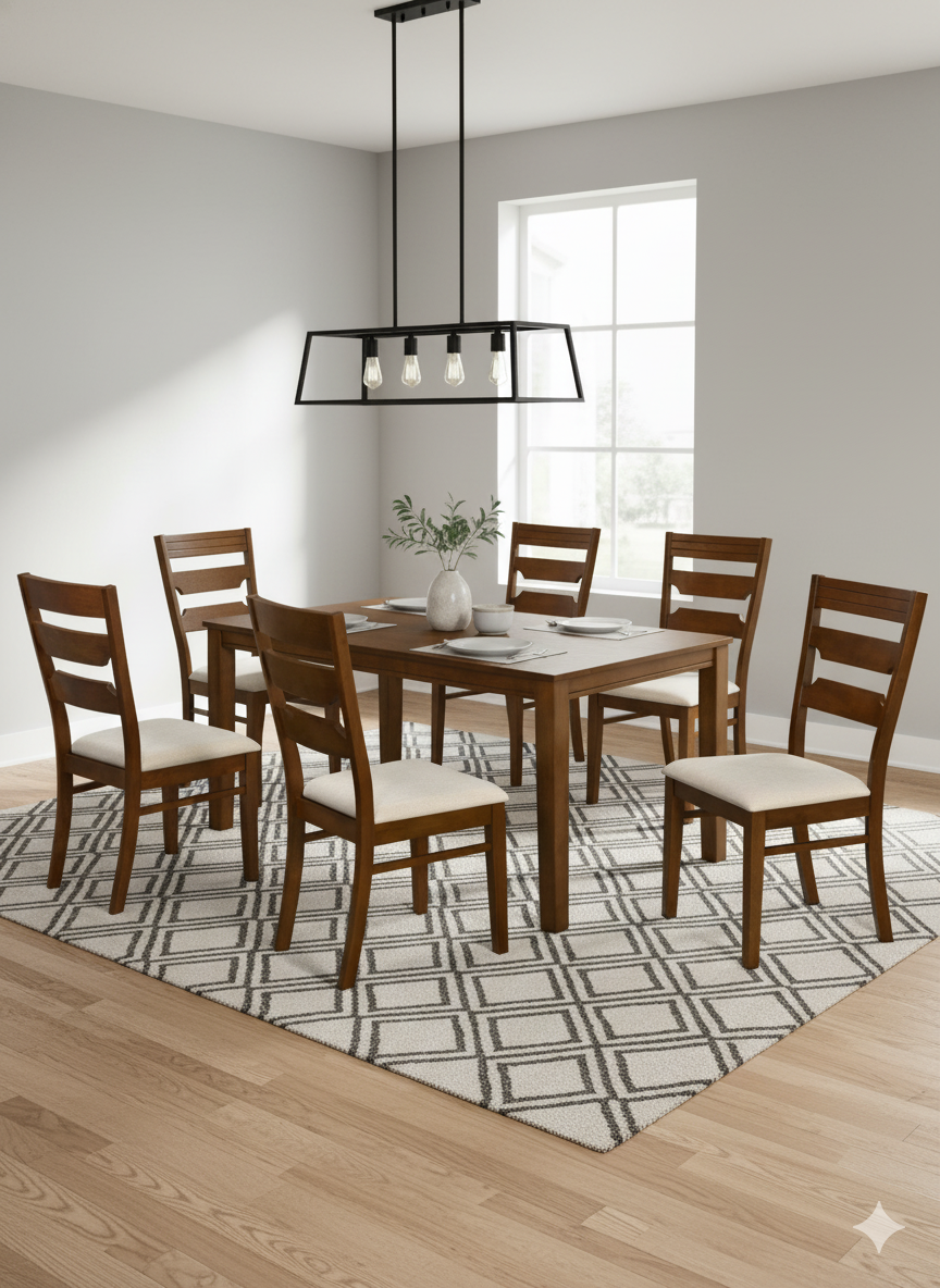 Comedor Galicia 6 Sillas -150x90x74 cm-1