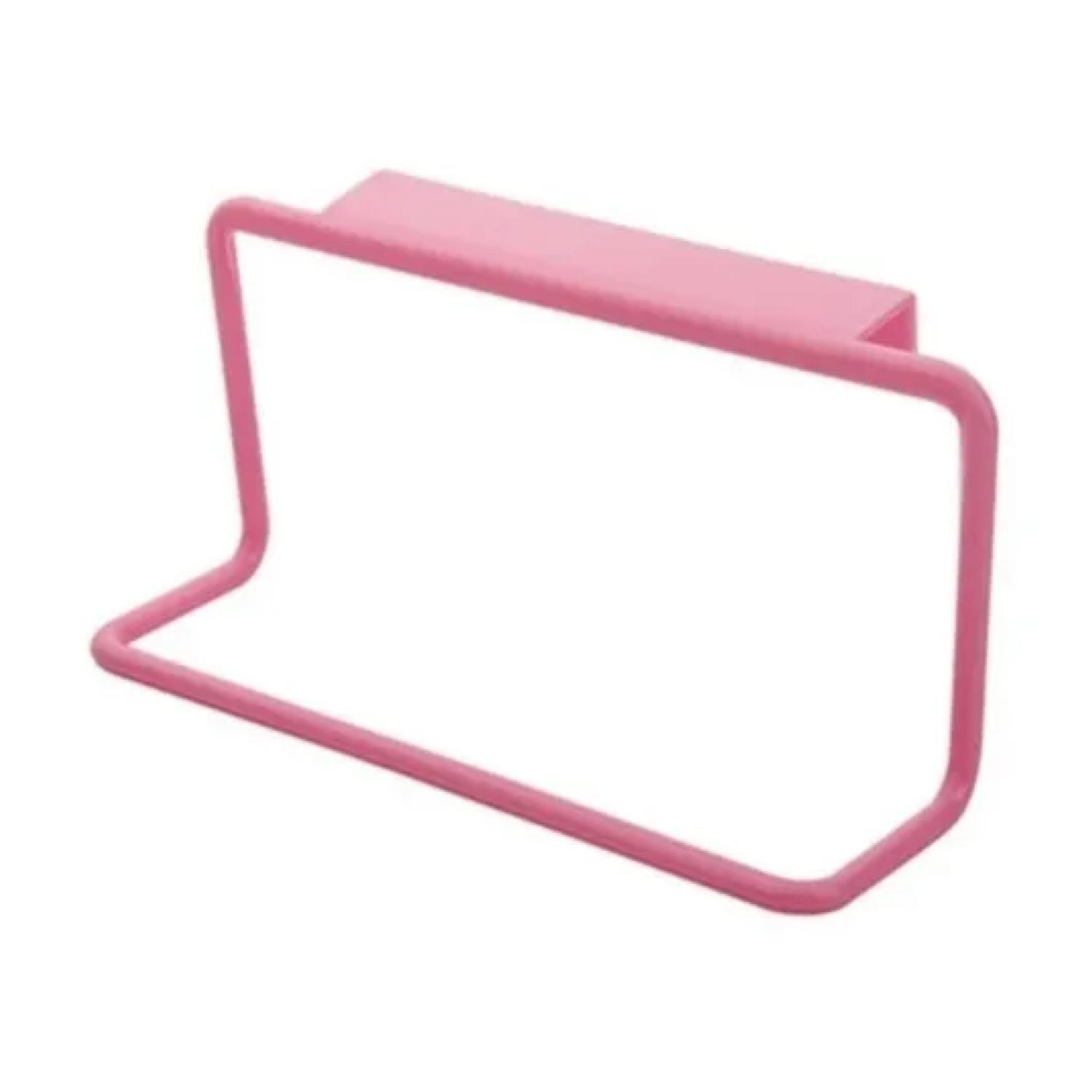 ORGANIZADOR COLGADOR DE TOALLAS ADAPTABLE ROSADO-0