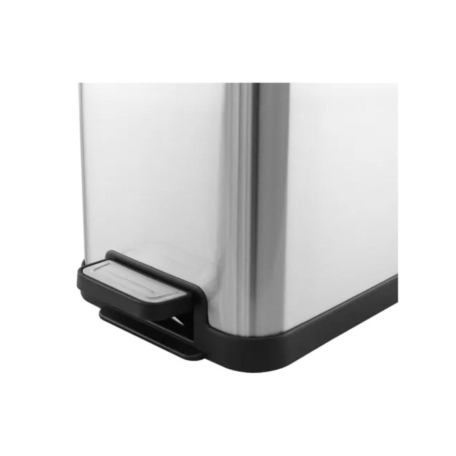 Basurero Acero Inoxidable 15 Litros Rectangular-4