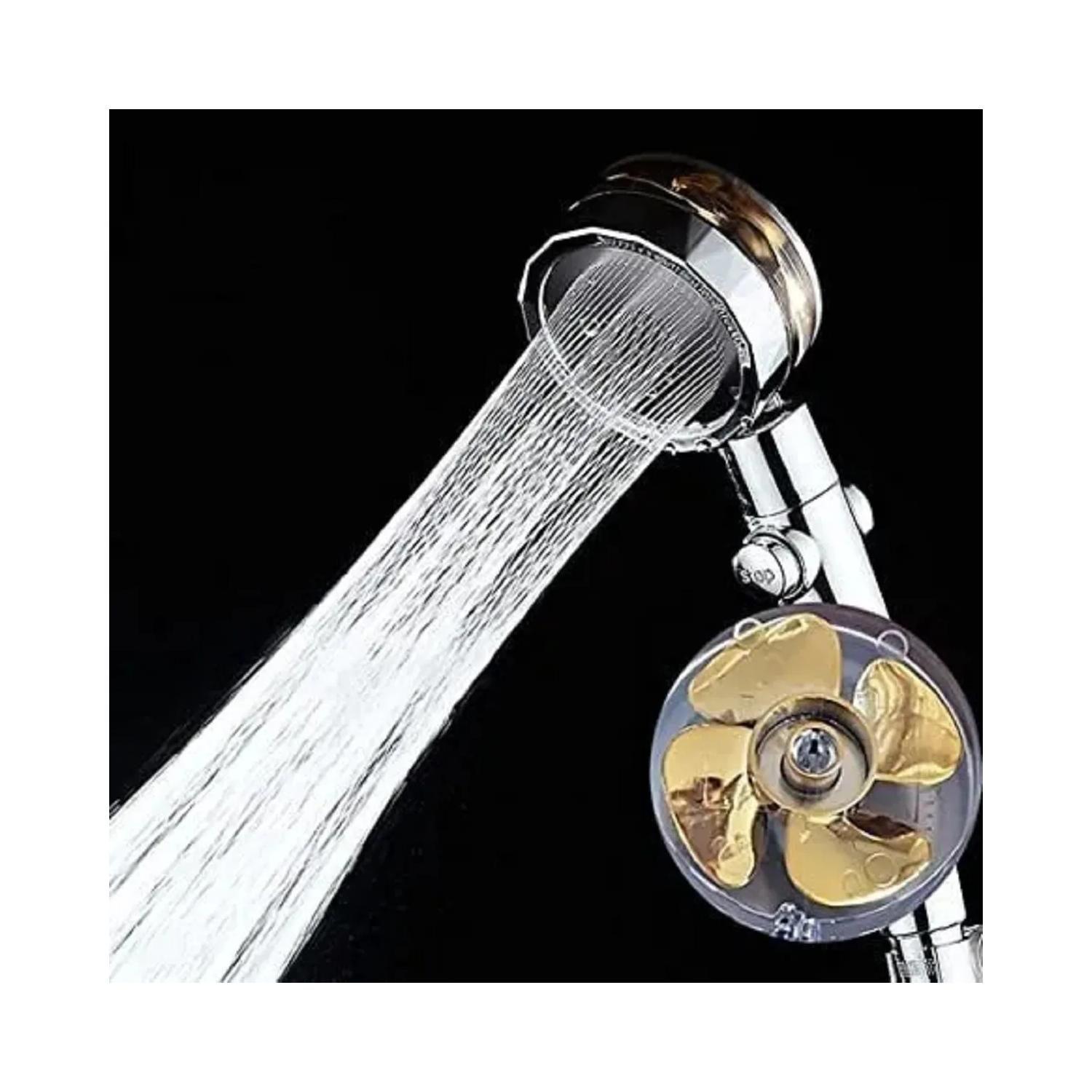 CABEZA DE DUCHA HELICE TURBO ALTA PRESION ROTACION 360°-1