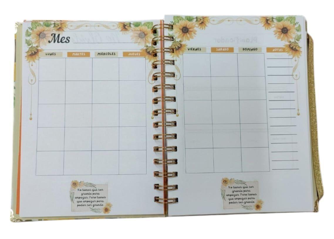 Agenda/Planner Girasol-1