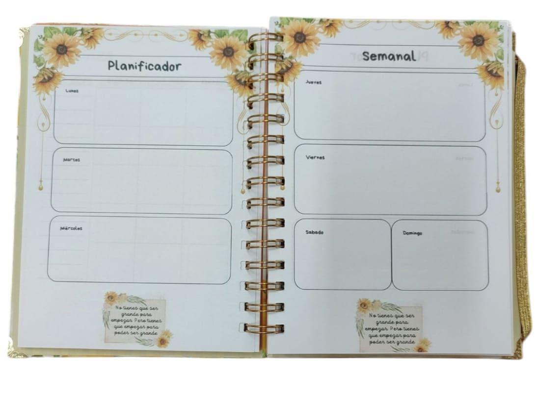 Agenda/Planner Girasol-2