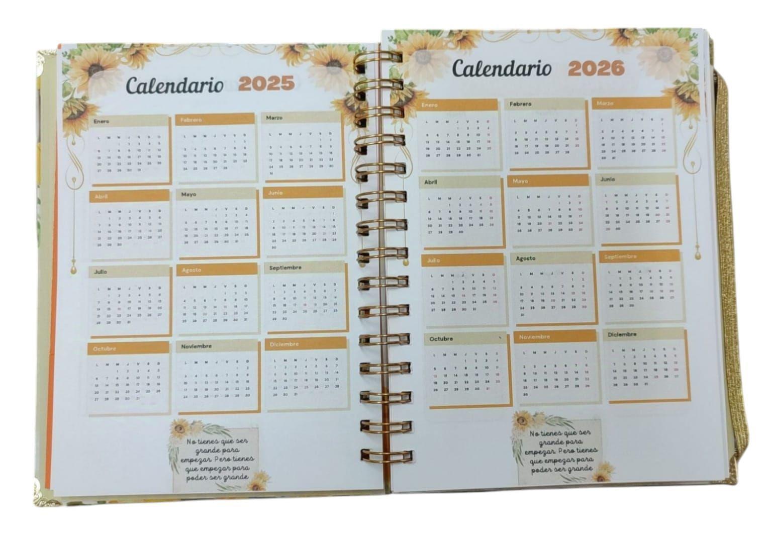 Agenda/Planner Girasol-3