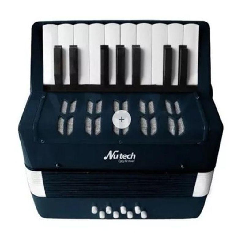 Acordeon para Niño 17 teclas Nutech Negro 5411-0