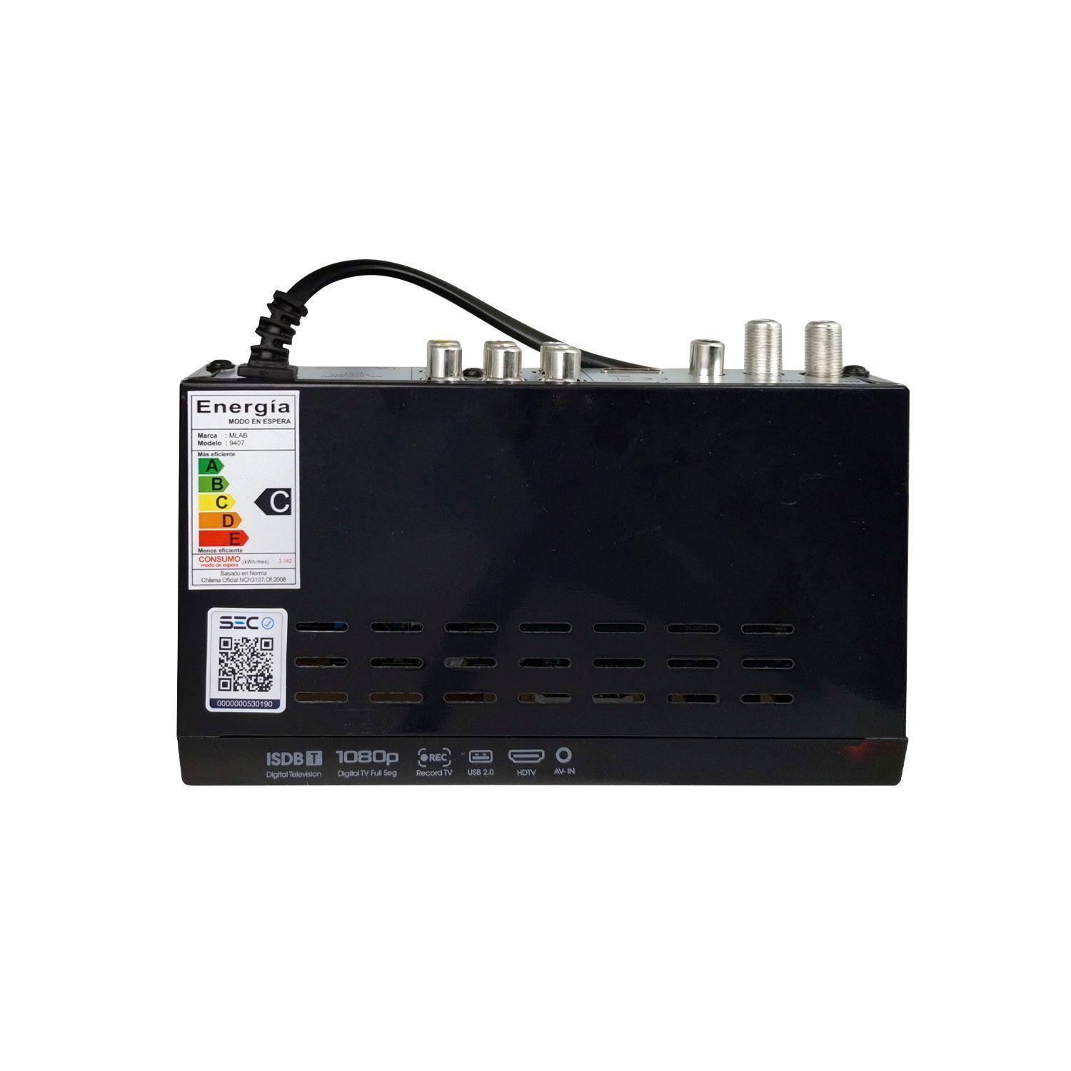 Decodificador Señal TV Digital ISDB-T 9407 - Nexstore-3