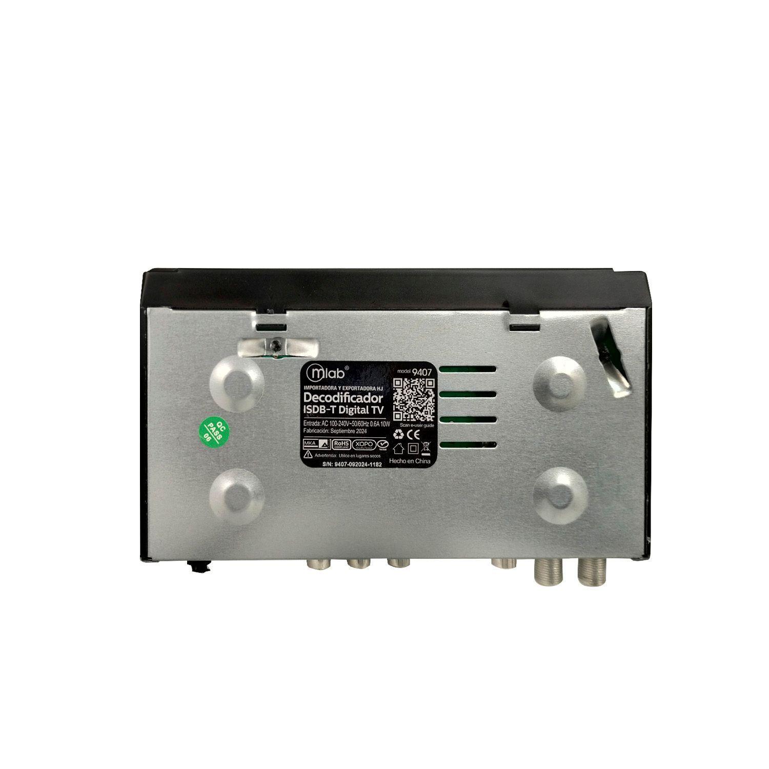 Decodificador Señal TV Digital ISDB-T 9407 - Nexstore-4