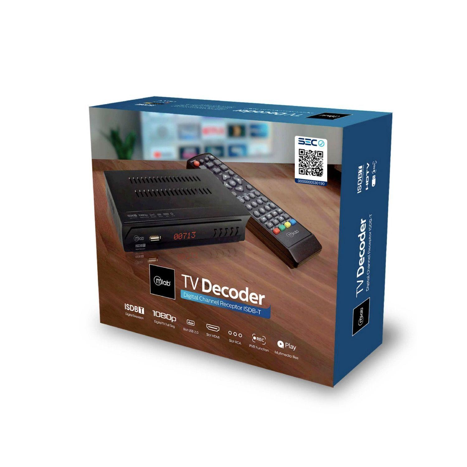 Decodificador Señal TV Digital ISDB-T 9407 - Nexstore-5