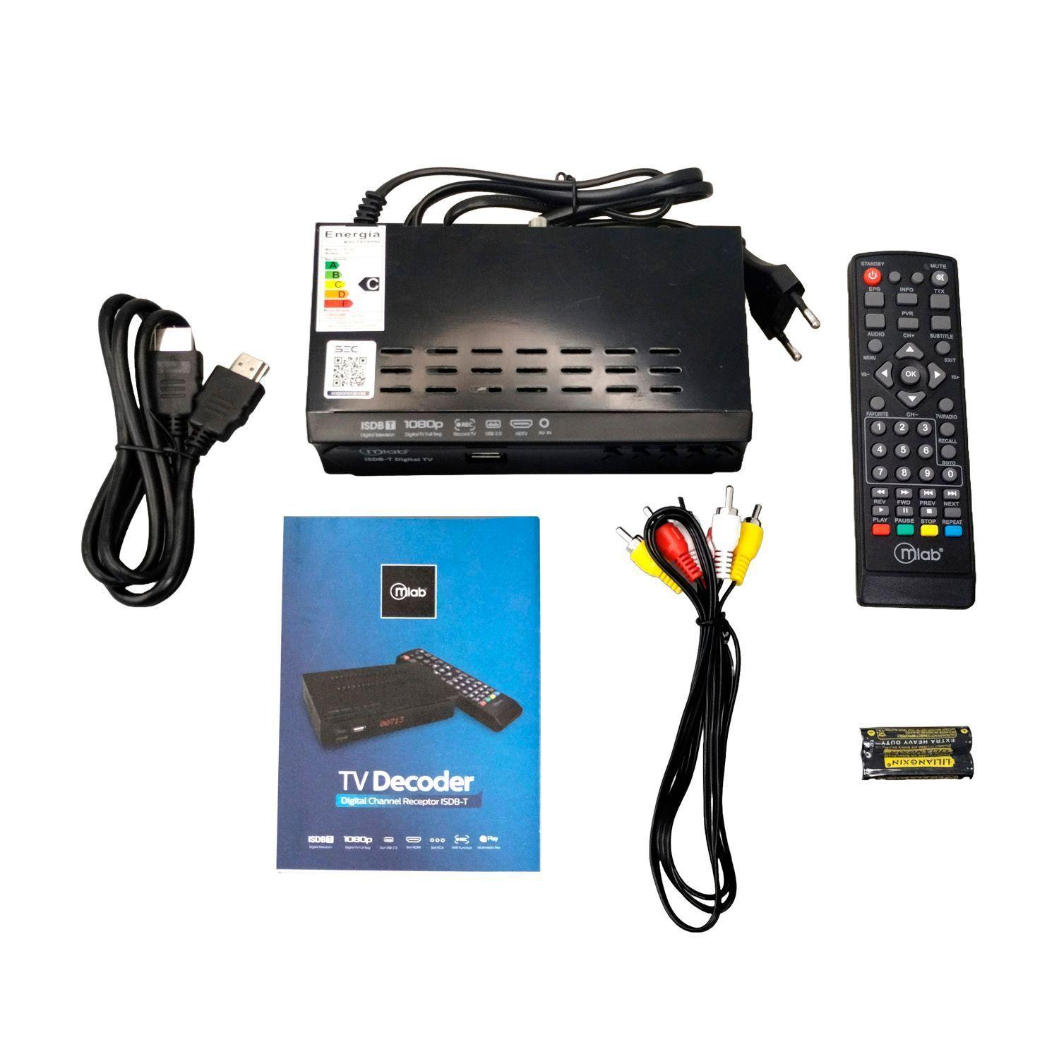 Decodificador Señal TV Digital ISDB-T 9407 - Nexstore-7
