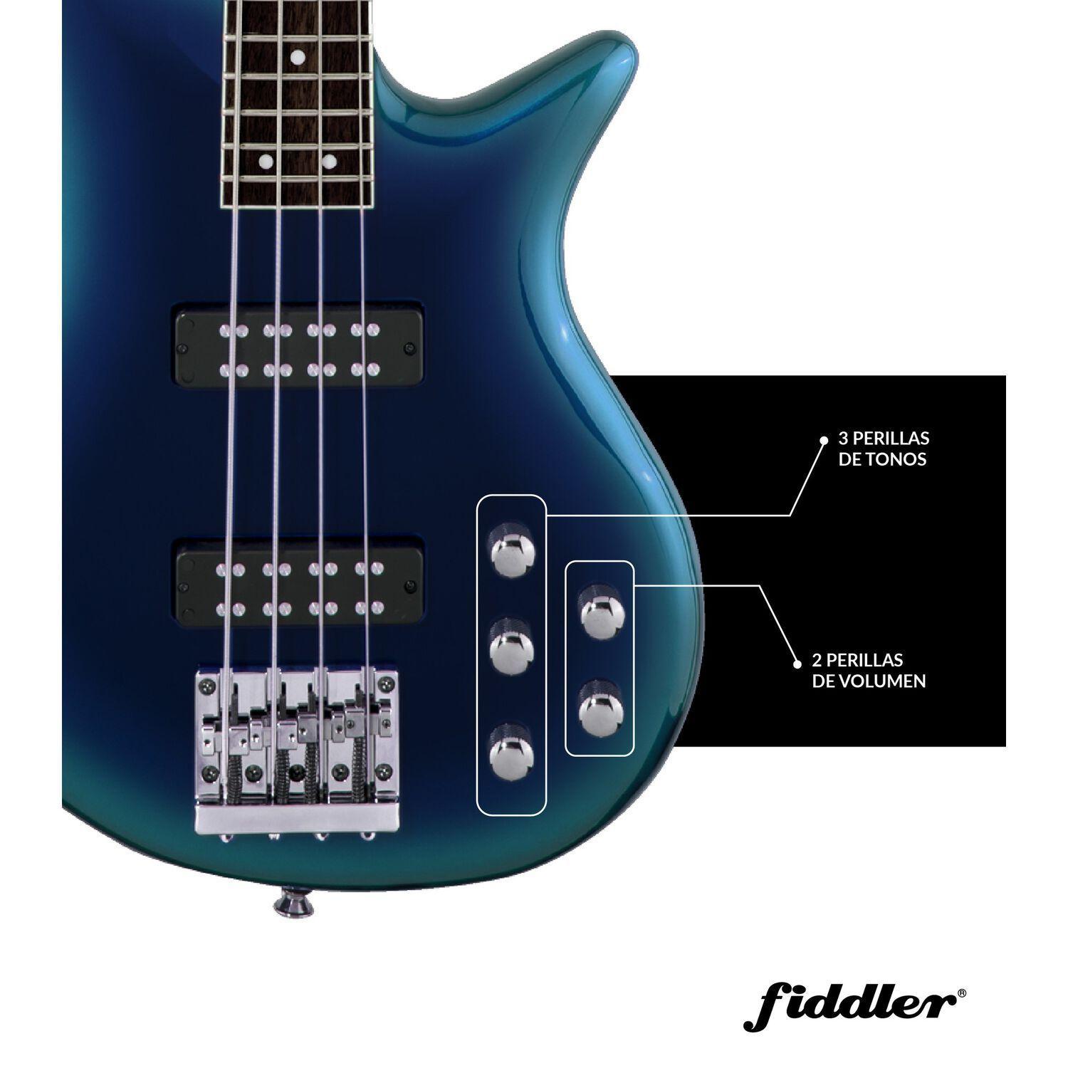 Bajo El ctrico Azul Amplificador 20w Fiddler FD TEP4200B-1