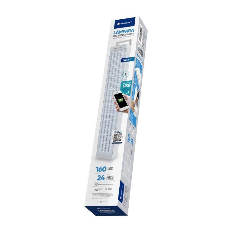 Lámpara Emergencia Recargable 160 Led - 7261 Nexstore-7