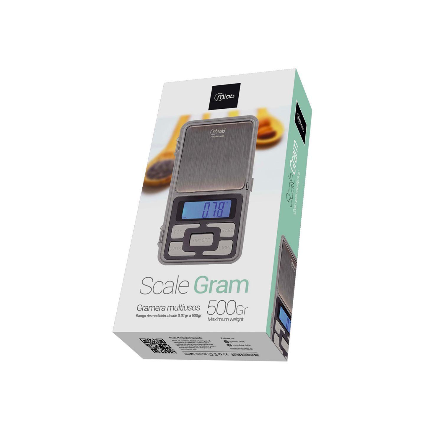 Balanza portátil gramera – ScaleGram 500g-2
