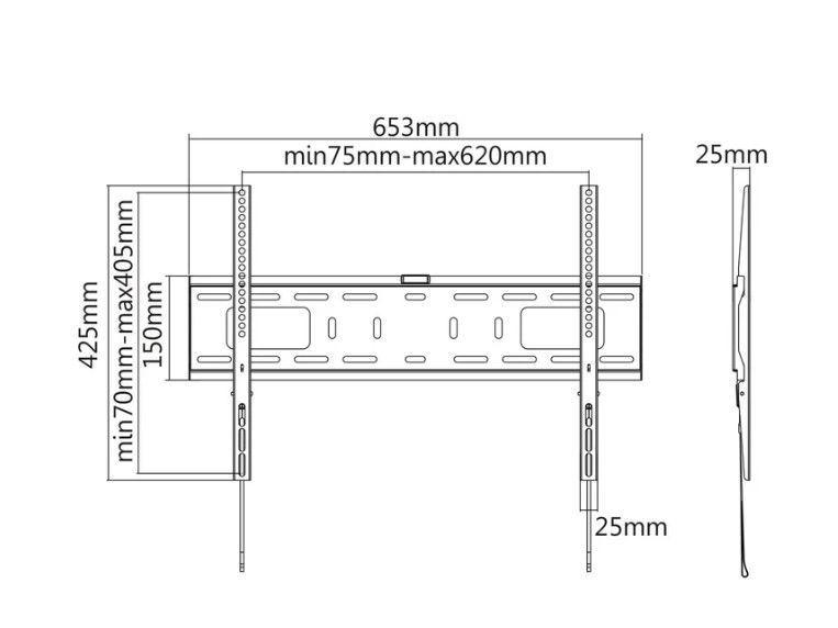 Soporte Para TV Con Montaje en Pared 461986-4