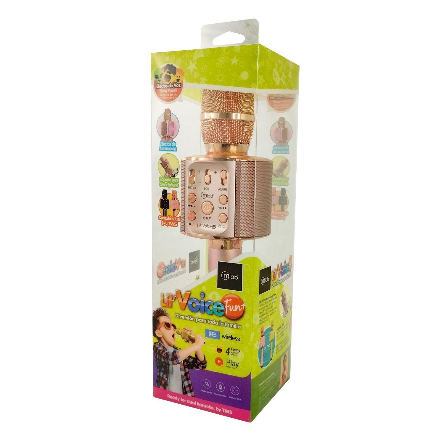 Micrófono Karaoke Bluetooth Lil’ Voice 2 -8911 -3