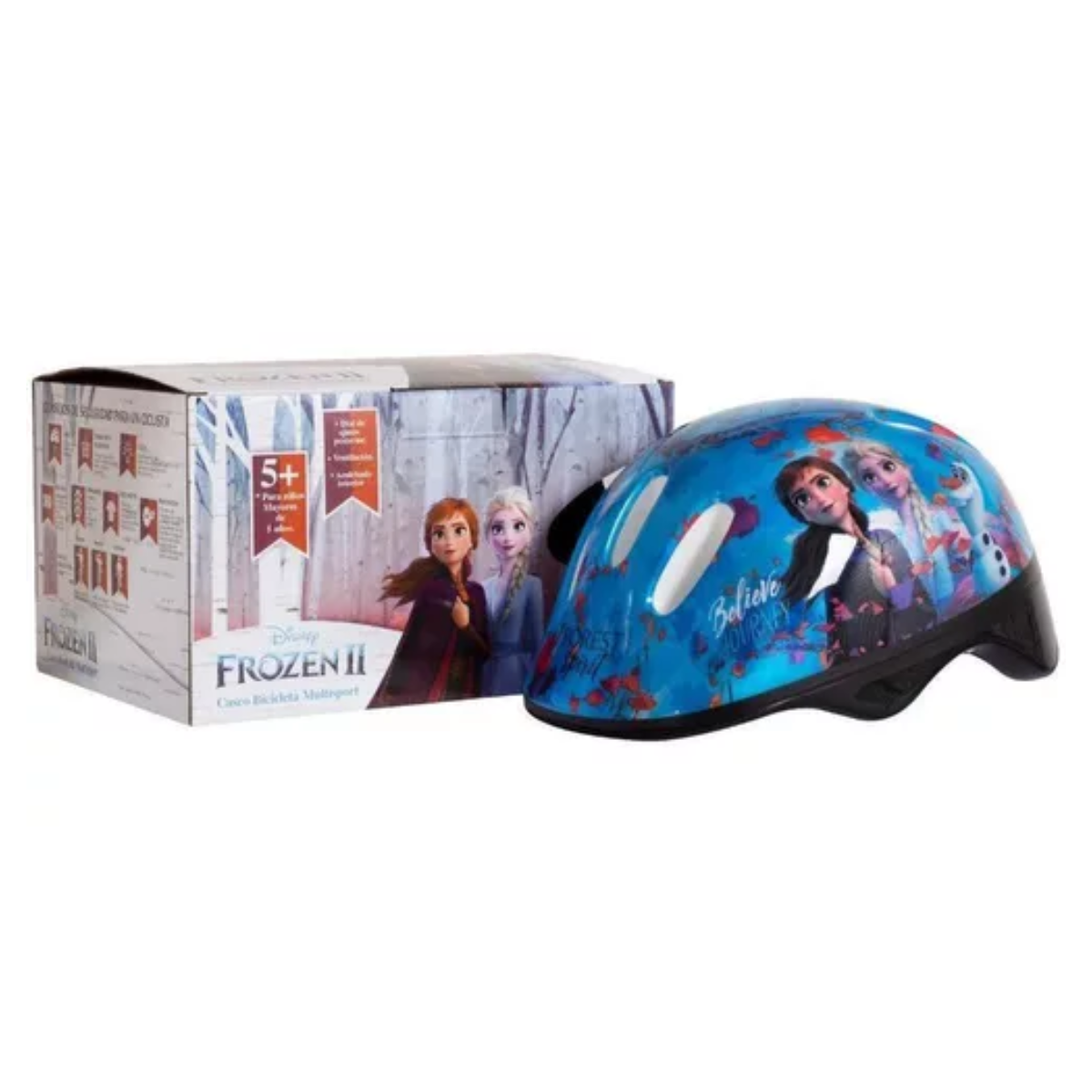 Casco Disney Frozen Niña Talla S 50-52cm C/regulacion-1