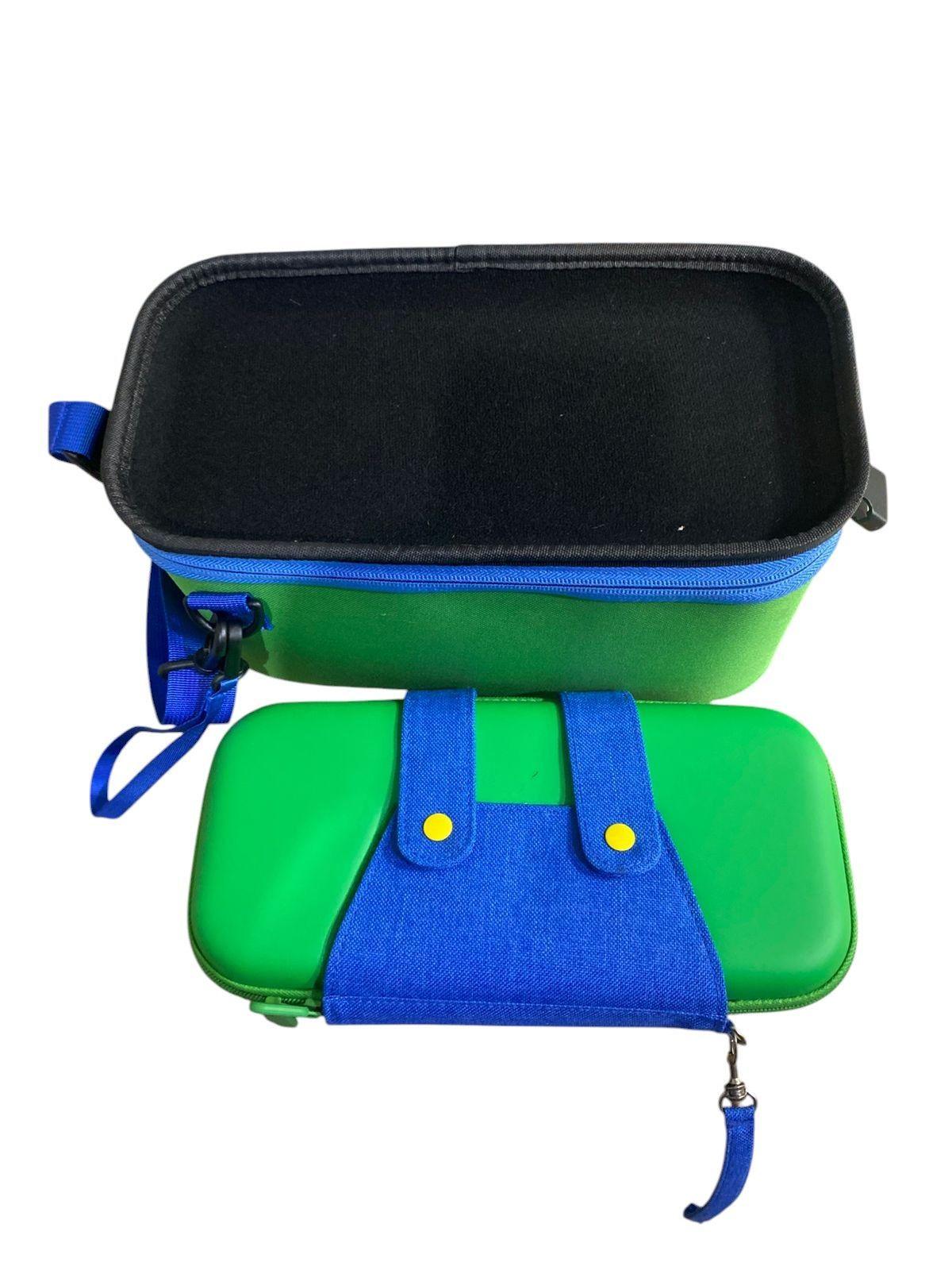 Bolso De Viaje 2 EN 1 con diseño de Luigi compatible con Nintendo Switch 2-3